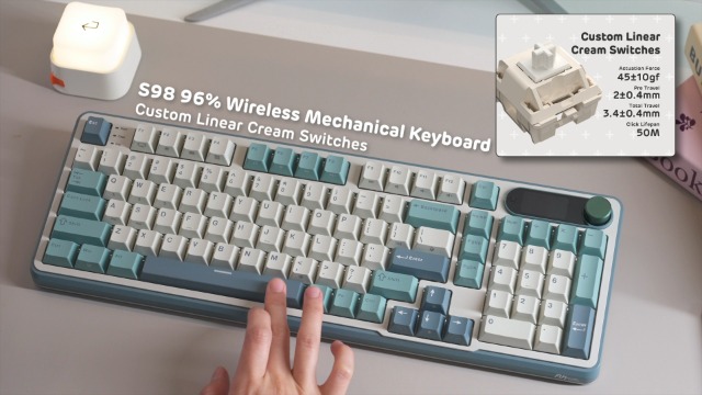 Amazon.com: RK ROYAL KLUDGE S98 Mechanical Keyboard w/Smart